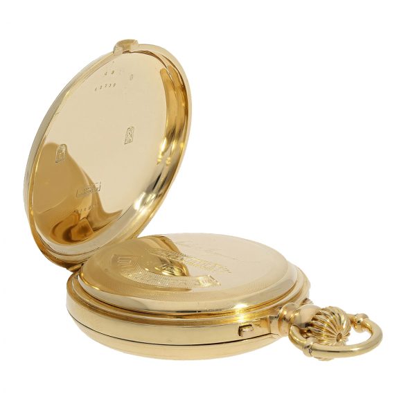 Danish pocket watch with extremely rare triple complication Circa 1865F Danish pocket watch with extremely rare triple complication Circa 1865