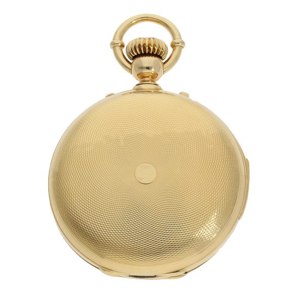 Danish pocket watch with extremely rare triple complication Circa 1865 Danish pocket watch with extremely rare triple complication Circa 1865