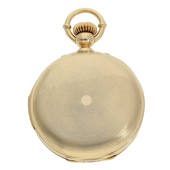 Danish pocket watch with extremely rare triple complication Circa 1865015-I Danish pocket watch with extremely rare triple complication Circa 1865