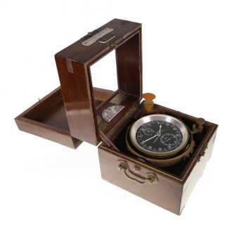 American metal U.S. Army Air Force marine chronometer Circa 1944