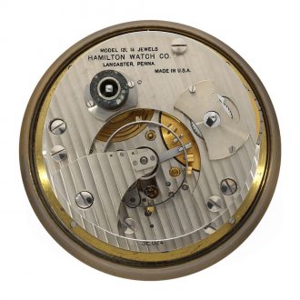 American metal U.S. Army Air Force marine chronometer Circa 1944