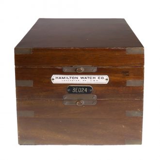 American metal U.S. Army Air Force marine chronometer Circa 1944