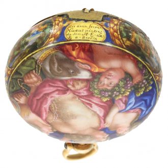 Important Austrian gold and enamel verge watch Circa 1690