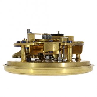 English brass eight day marine chronometer Circa 1820