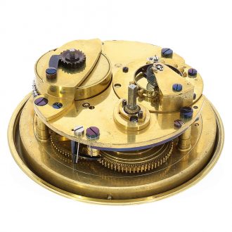English brass eight day marine chronometer Circa 1820