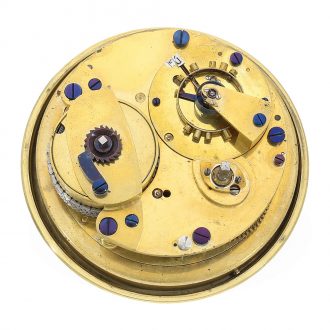 English brass eight day marine chronometer Circa 1820