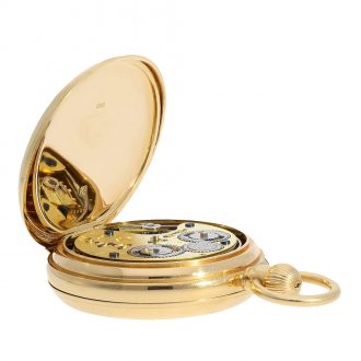 English pocket watch with Grande & Petite Sonnerie Circa 1890