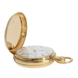 English pocket watch with Grande & Petite Sonnerie Circa 1890