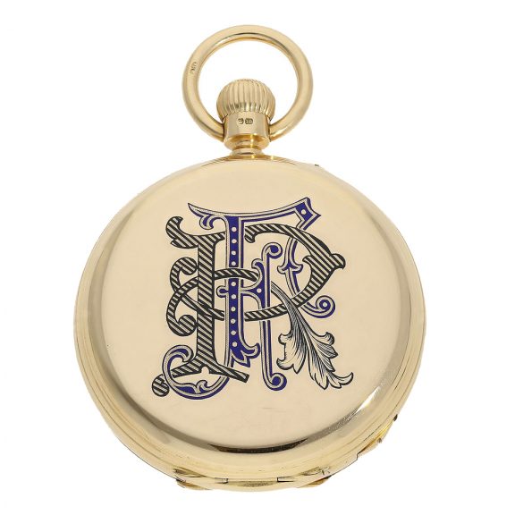 English pocket watch with Grande & Petite Sonnerie Circa 1890 English pocket watch with Grande & Petite Sonnerie Circa 1890