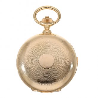 Swiss hunter cased watch with perpetual calendar Circa 1910