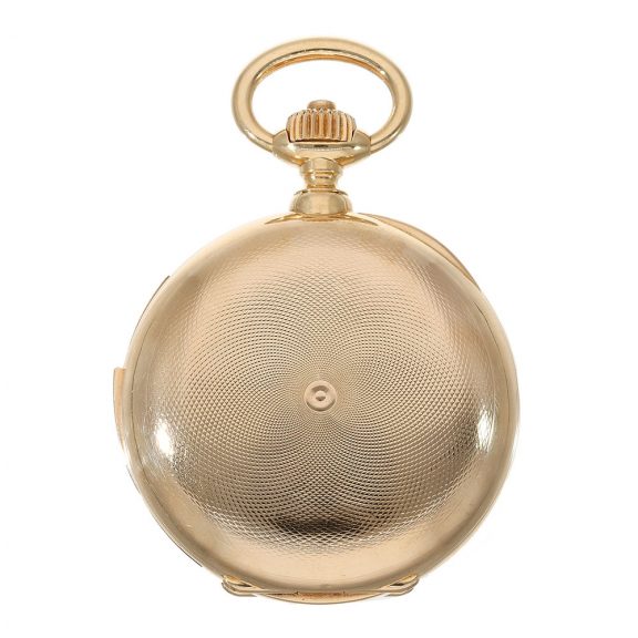 Swiss hunter cased watch with perpetual calendar Circa 1910 Swiss hunter cased watch with perpetual calendar Circa 1910