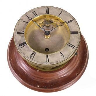 Unusual table chronometer escapement clock Circa 1840