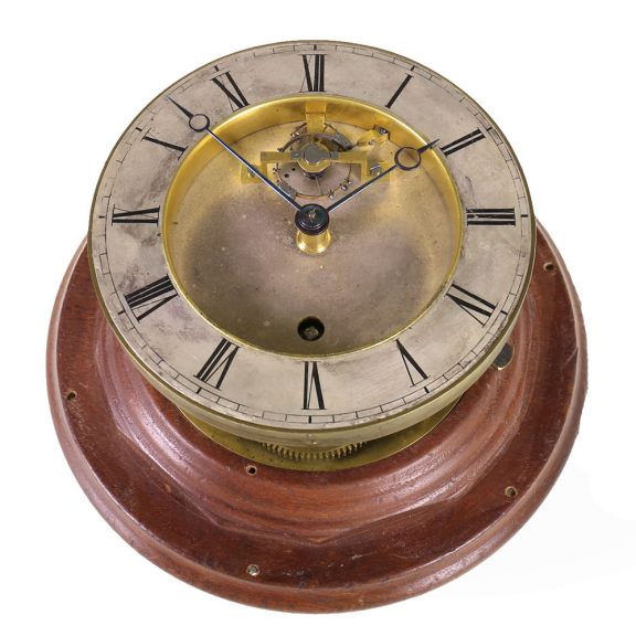 Unusual table chronometer escapement clock Circa 1840 Unusual table chronometer escapement clock Circa 1840