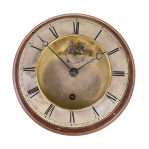 Unusual table chronometer escapement clock Circa 1840