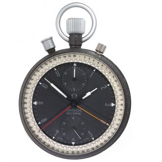 Swiss metal split second chronograph rattrapante Circa 1960