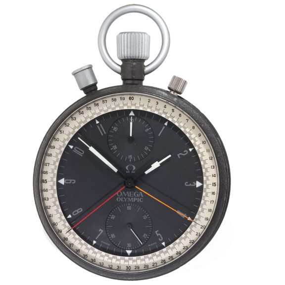 Swiss metal split second chronograph rattrapante Circa 1960