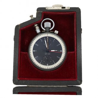 Swiss metal split second chronograph rattrapante Circa 1960