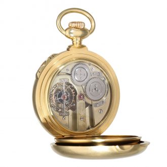 Swiss chronometre first Class with nine complications Circa 1900