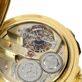 Swiss chronometre first Class with nine complications Circa 1900