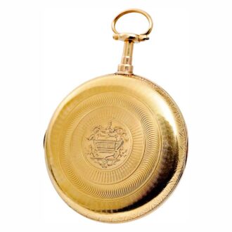 English gold watch with duplex escapement Circa 1811