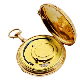 English gold watch with duplex escapement Circa 1811