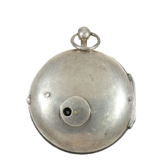 English silver open faced astronomical verge watch Circa 1690 English silver open faced astronomical verge watch Circa 1690