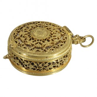 English silver historically important astronomical pendant watch Circa 1630
