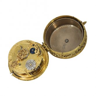 English silver historically important astronomical pendant watch Circa 1630