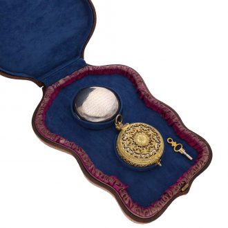 English silver historically important astronomical pendant watch Circa 1630
