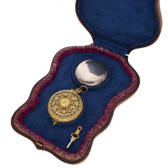 English silver historically important astronomical pendant watch Circa 1630