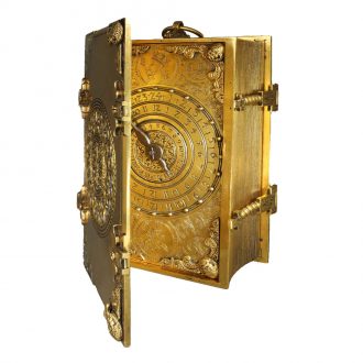 German important fire gilt Renaissance coach clock Circa 1583