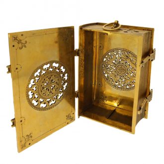 German important fire gilt Renaissance coach clock Circa 1583