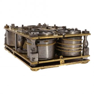 German important fire gilt Renaissance coach clock Circa 1583