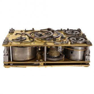 German important fire gilt Renaissance coach clock Circa 1583