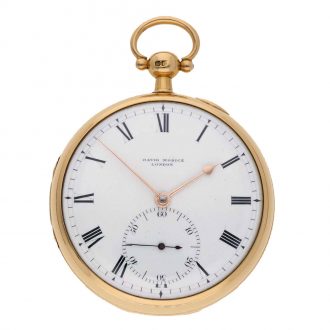 English gold excellently preserved chronometer Circa 1813