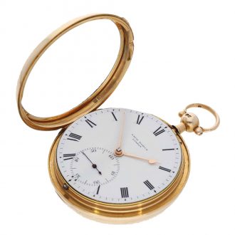 English gold excellently preserved chronometer Circa 1813