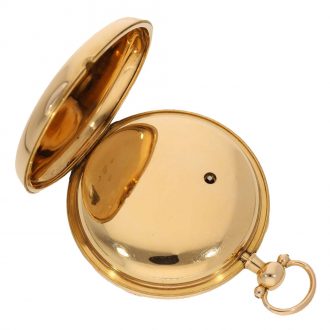 English gold excellently preserved chronometer Circa 1813