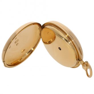 English gold excellently preserved chronometer Circa 1813