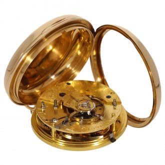 English gold excellently preserved chronometer Circa 1813