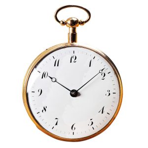 Swiss repeating watch with musical movement Circa 1810