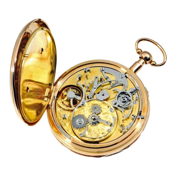 Swiss repeating watch with musical movement Circa1810 Swiss repeating watch with musical movement Circa1810