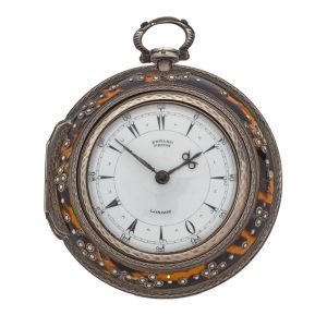 Fine English quadruple cased verge for Turkish market Circa 1845