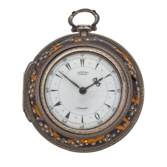 Fine English quadruple cased verge for Turkish market Circa 1845