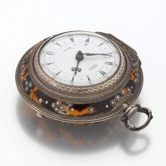 Fine English quadruple cased verge for Turkish market Circa 1845
