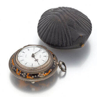 Fine English quadruple cased verge for Turkish market Circa 1845