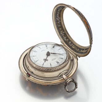 Fine English quadruple cased verge for Turkish market Circa 1845