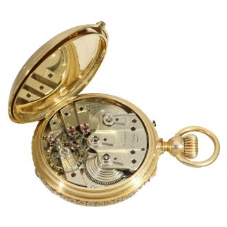 Swiss highly interesting 18K gold chronometer Circa 1865 Swiss highly interesting 18K gold chronometer Circa 1865