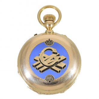 Swiss highly interesting 18K gold chronometer Circa 1865 Swiss highly interesting 18K gold chronometer Circa 1865