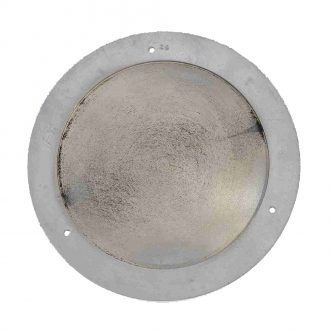 Swiss aluminum and steel siderograph with split seconds Circa 1939