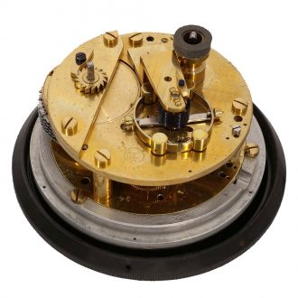 German bakelite marine chronometer in wooden box Circa 1943